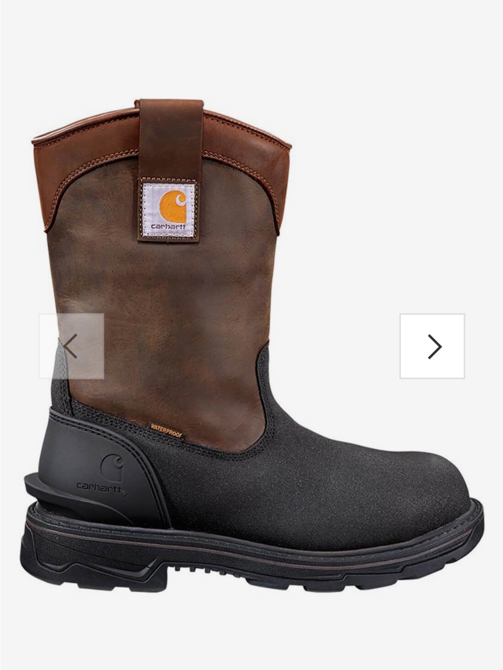 11” Ironwood Alloy-Toe Waterproof Insulated Wellington Pull-On Work Boots